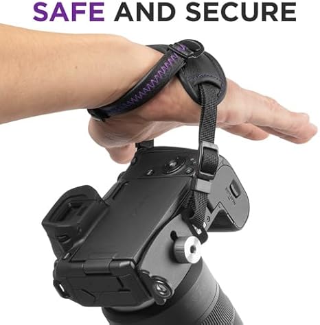 Altura Photo Camera Hand Strap – Rapid Fire Secure Grip, Padded Wrist Straps for Photographers for DSLR and Mirrorless Cameras